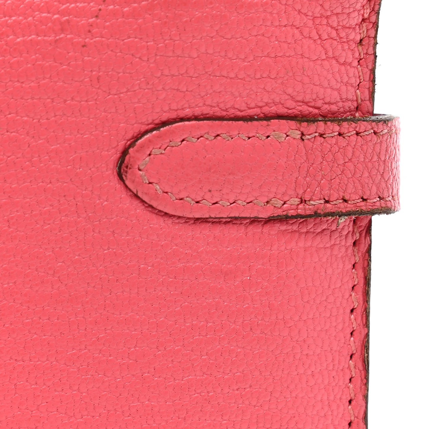 Chevre Mysore Kelly Longue Wallet Rose Azalee