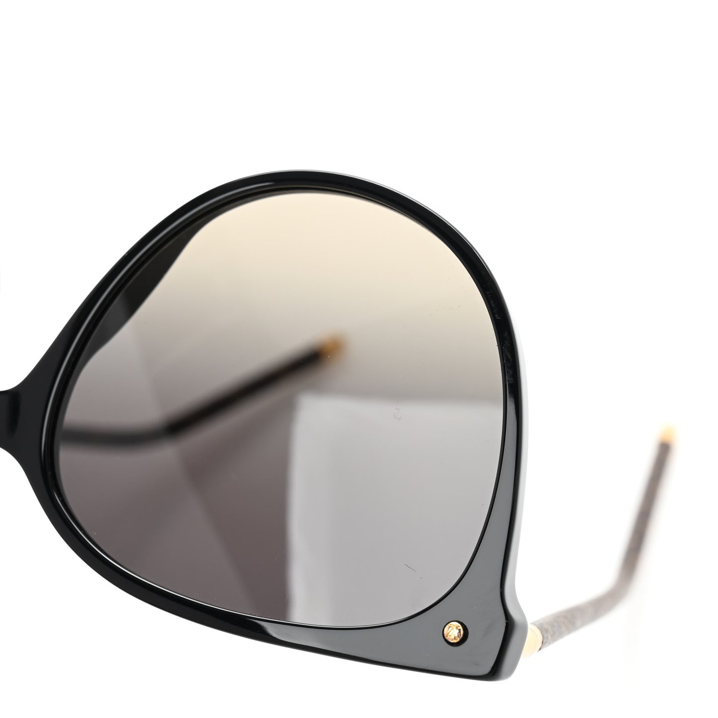 Monogram Acetate LV First Round Sunglasses Z1710W Black