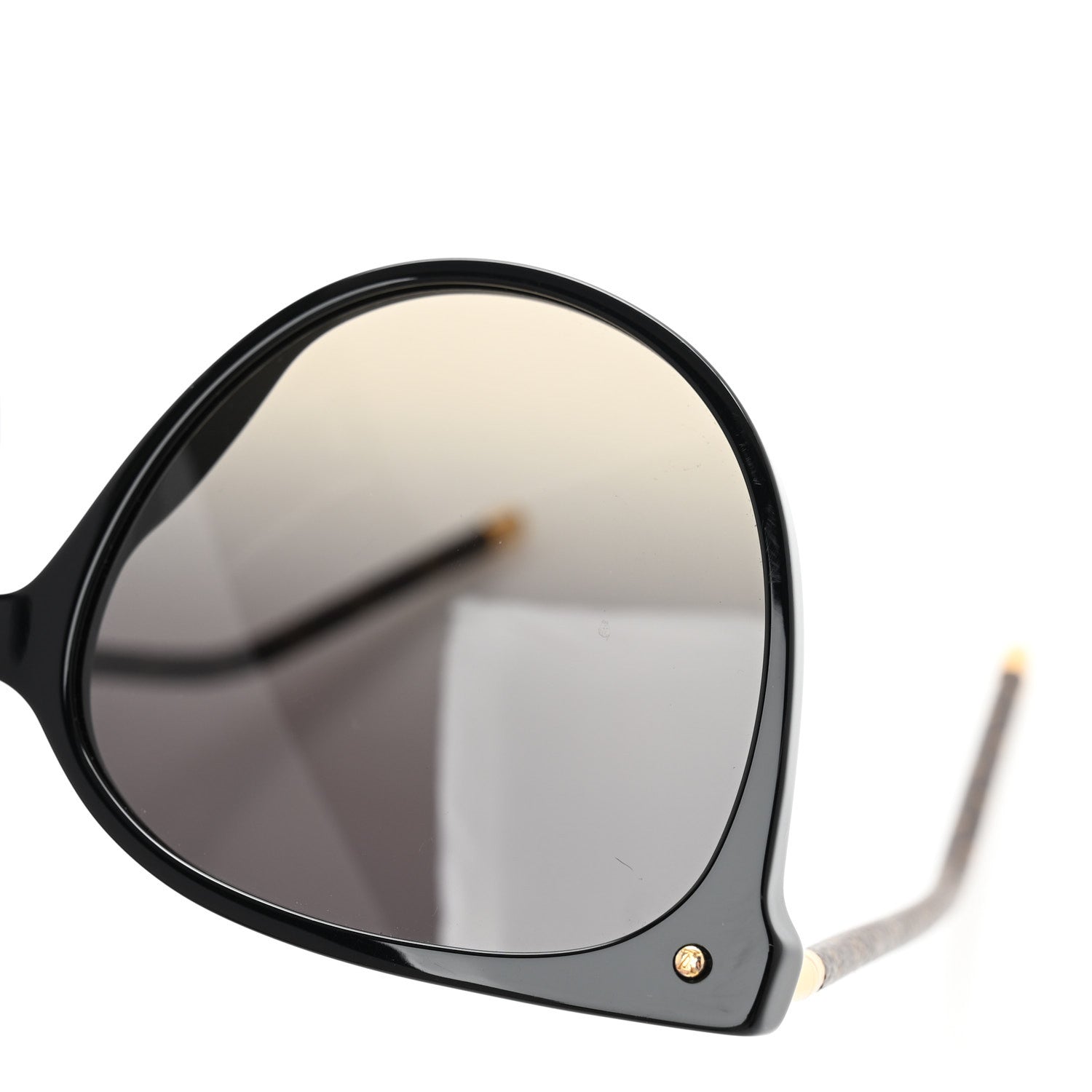 Louis Vuitton Monogram Acetate LV First Round Sunglasses Z1710W Black 8 of 9