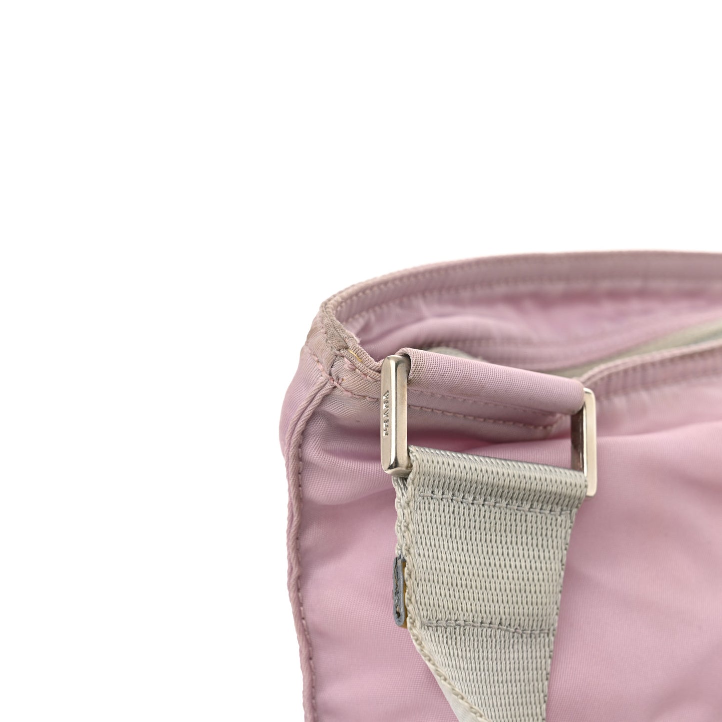 Nylon Vela Sport Flat Messenger Bag Rosa