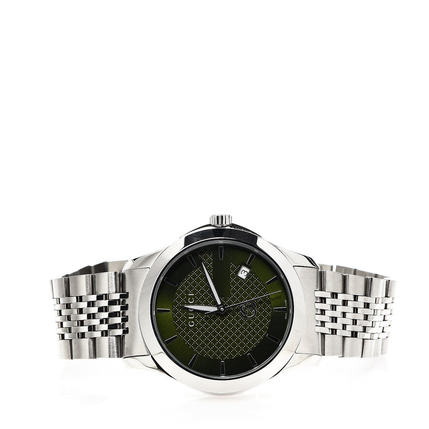 Stainless Steel 38mm G-Timeless Quartz Watch Green