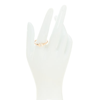Tiffany 18K Yellow Gold T Wire Ring 61 9.5 2 of 5