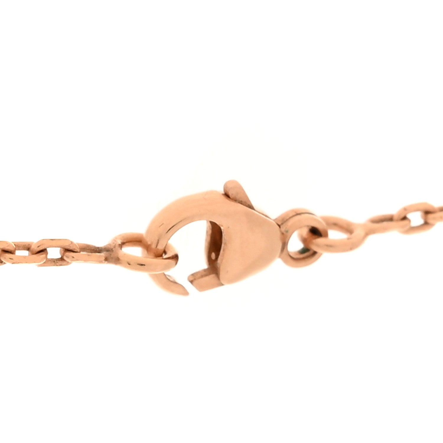 Hermes Lacquered Rose Gold Pop H Pendant Necklace Black 4 of 7
