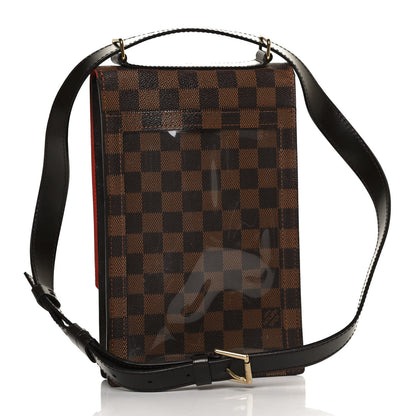 Louis Vuitton Damier Ebene Portobello Travel Shoulder Bag 3 of 10
