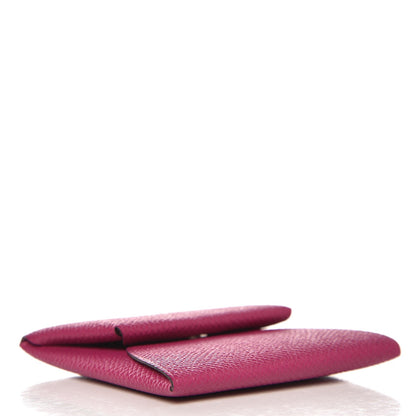 Hermes Epsom Bastia Coin Purse Rose Pourpre 4 of 8
