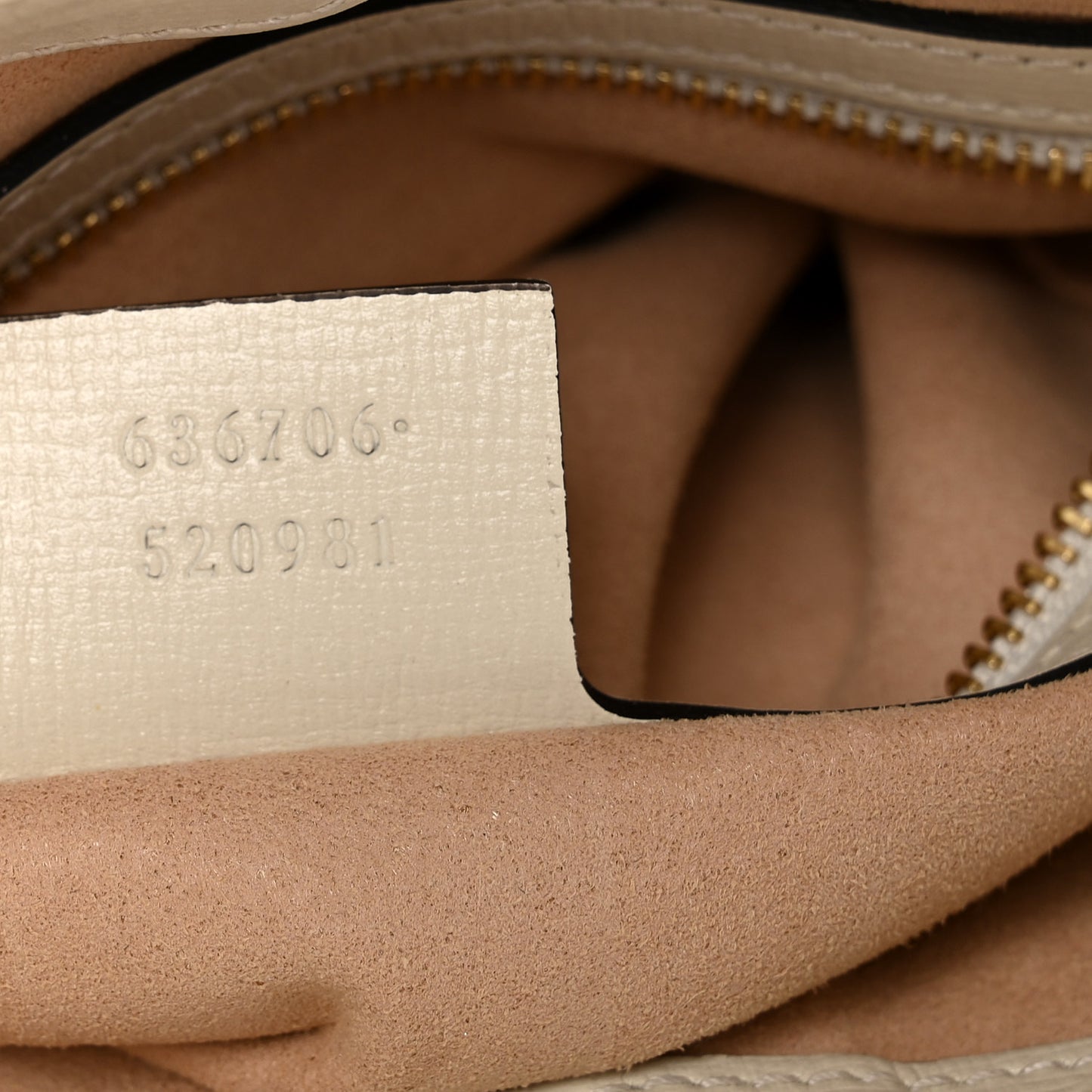 GG Supreme Monogram Azalea Calfskin Web Small Jackie 1961 Hobo Beige Ebony Mystic White