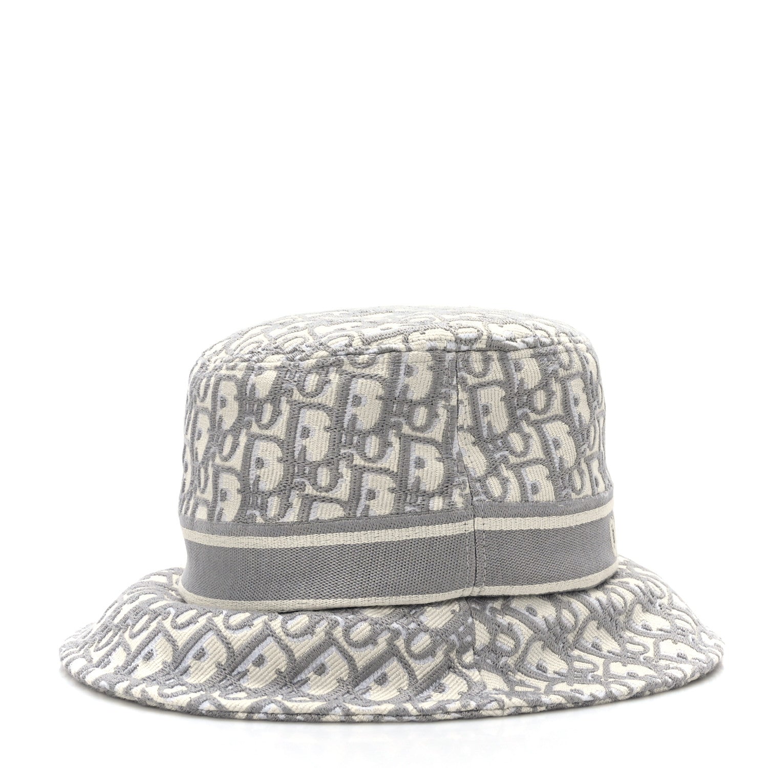 Christian Dior Oblique Bucket Hat 59 Grey 3 of 7