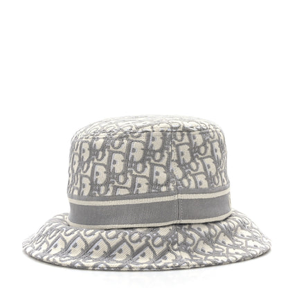Christian Dior Oblique Bucket Hat 59 Grey 3 of 7
