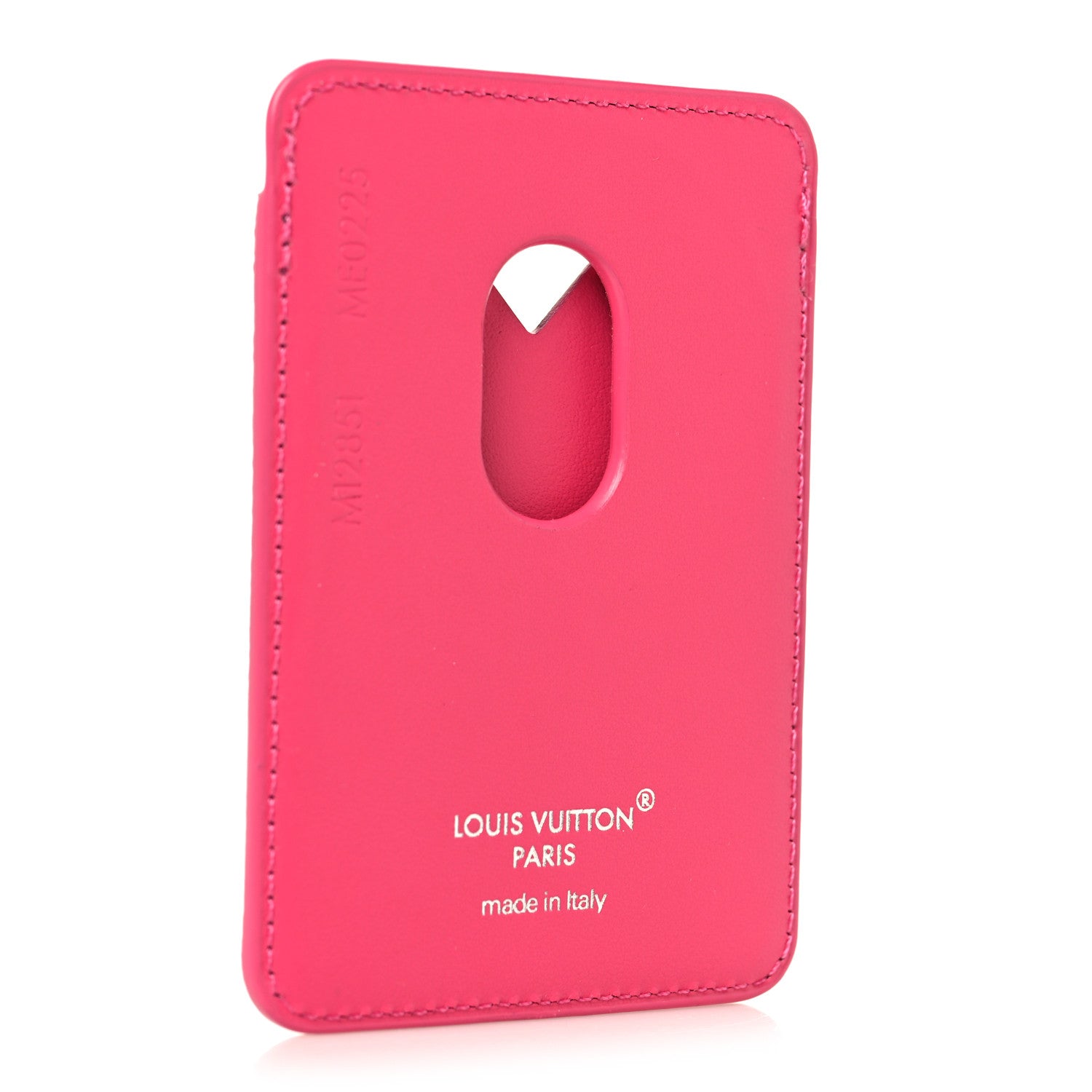 Louis Vuitton Monogram Macassar Magnetic Card Holder Pondichery Pink 3 of 7
