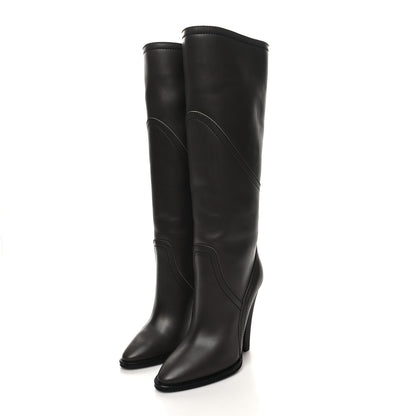 Saint Laurent Aragona Kensington 110 High Boots 39.5 Antracite 3 of 7