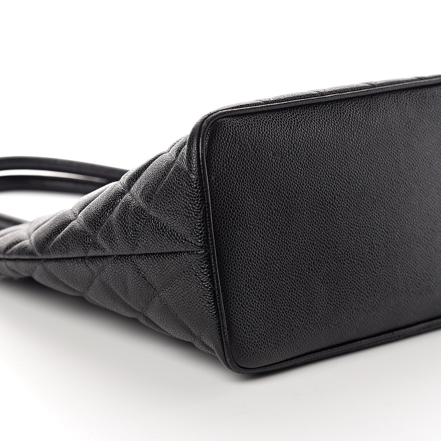 Chanel Caviar Quilted Medallion Tote Black 8 of 9