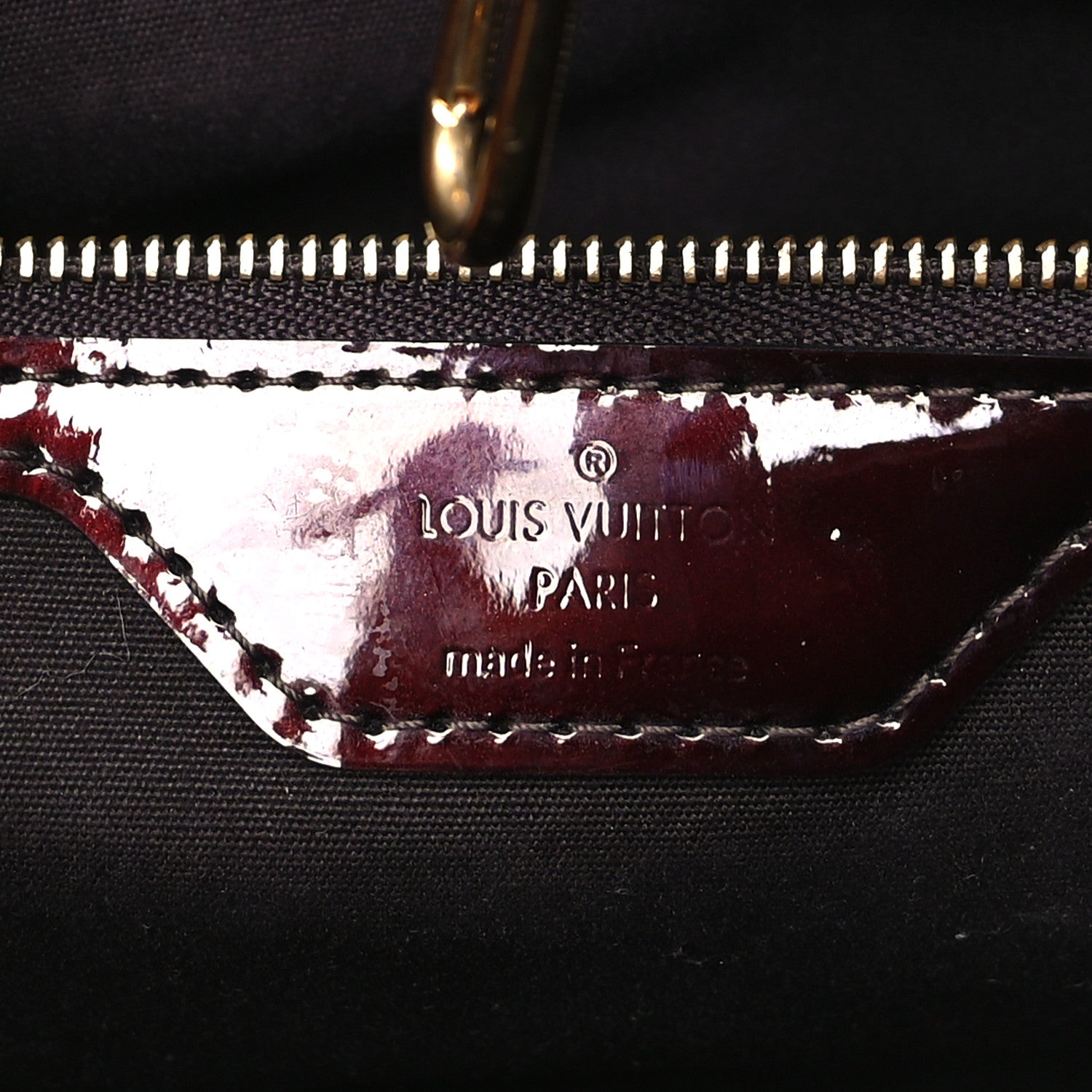 Louis Vuitton Vernis Avalon MM Amarante 6 of 8