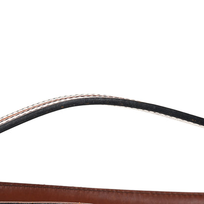 Burberry House Check Bridle Calfskin Small Dutton Hobo Light Tan 17 of 19