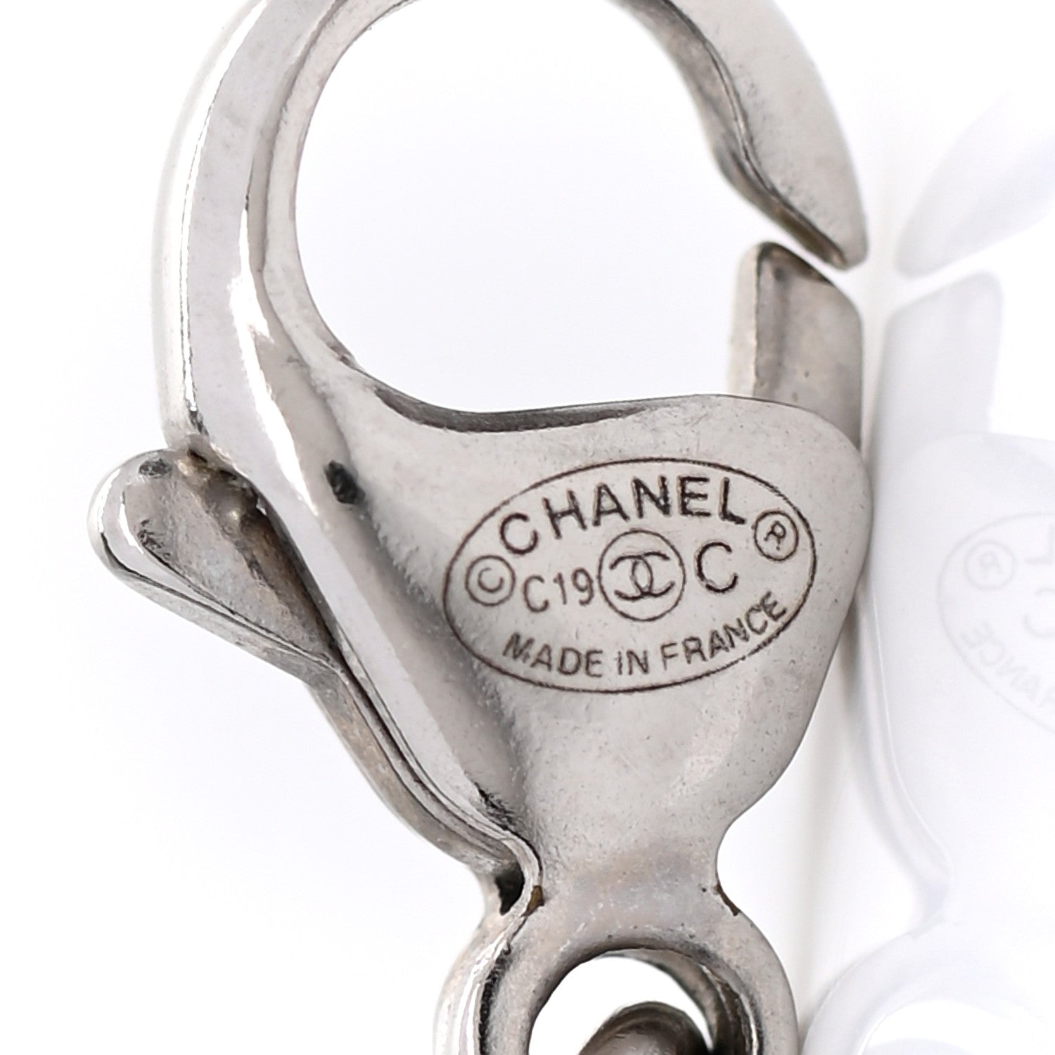 Chanel Pearl Enamel CC Bracelet Pink 4 of 5