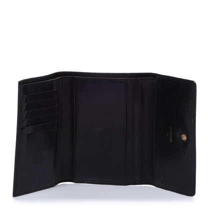 Chanel Caviar Timeless CC Compact Wallet Black 5 of 18