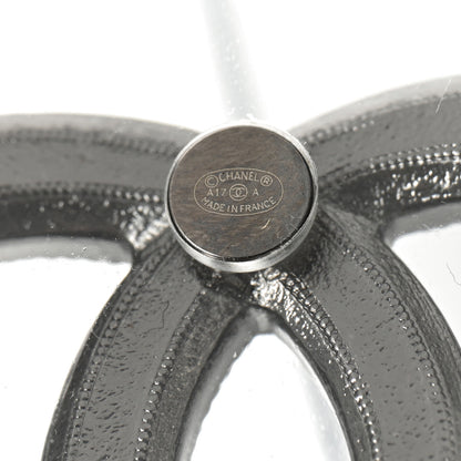 Chanel Lucite Crystal CC Cuff Transparent Ruthenium 4 of 5