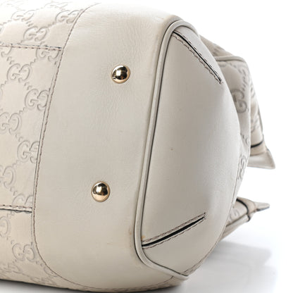 Gucci Guccissima Medium Mayfair Tote Off White 10 of 10