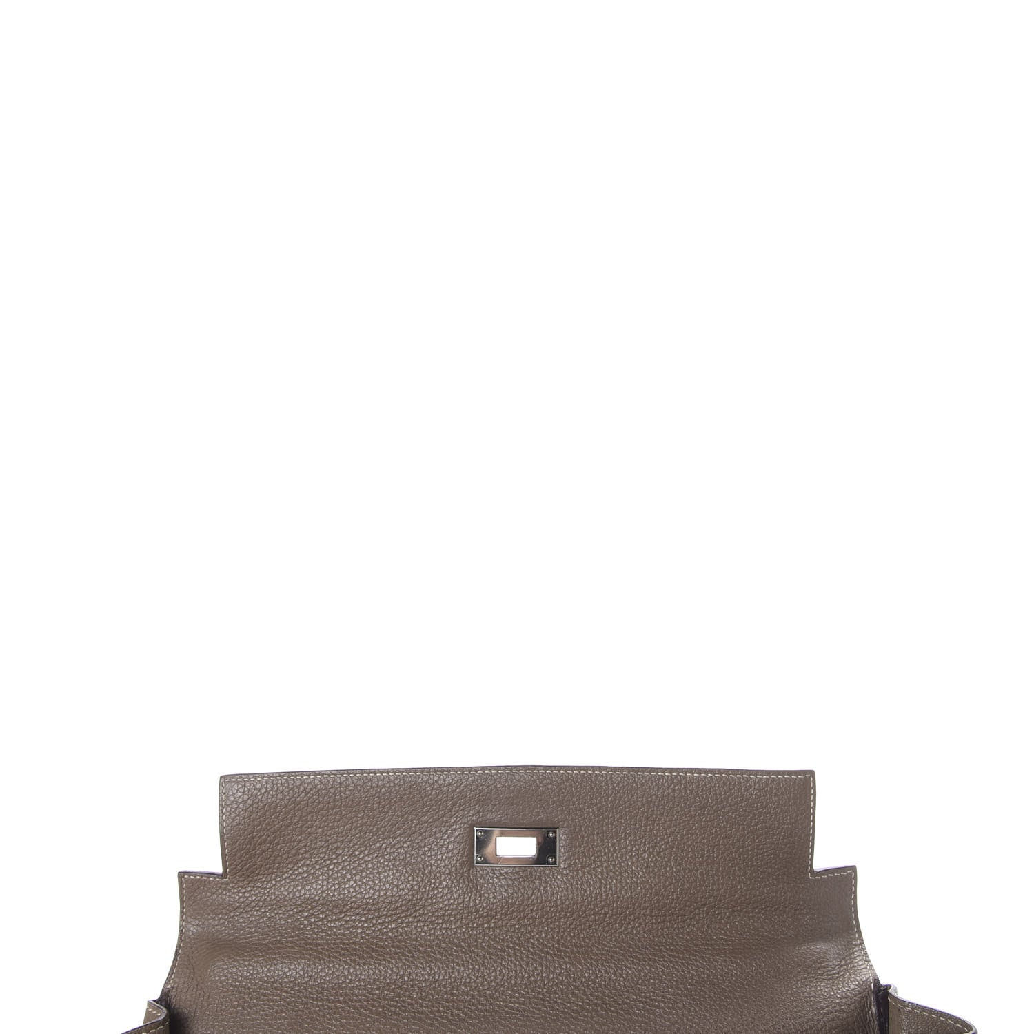 Hermes Togo Kelly Retourne 32 Etoupe 14 of 39
