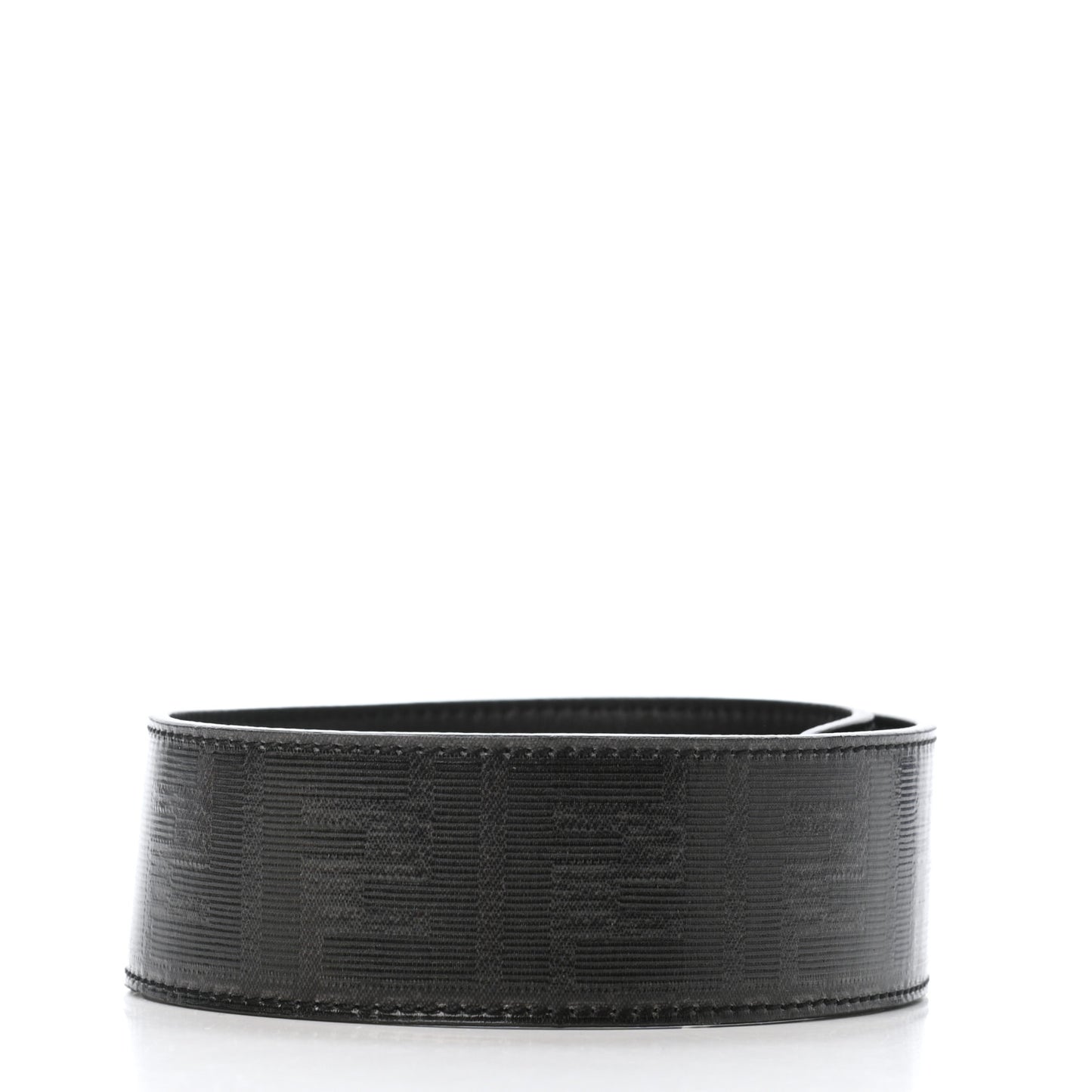 Glazed Fabric FF Strap You Black