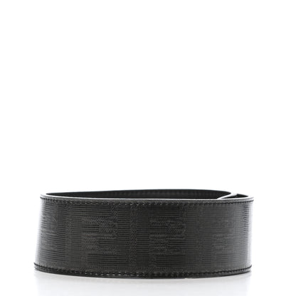 Fendi Glazed Fabric FF Strap You Black 2 of 4
