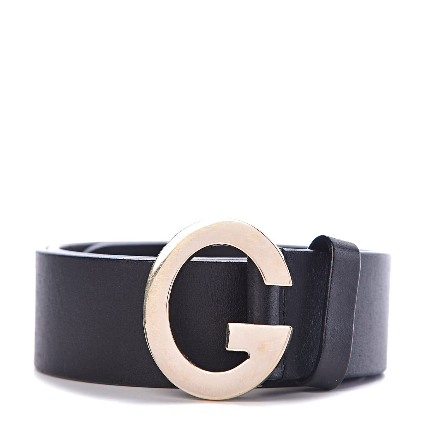 Calfskin G Buckle Belt 75 30 Black