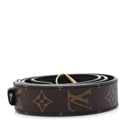 Louis Vuitton Monogram Bandouliere Shoulder Strap XL Black 2 of 5