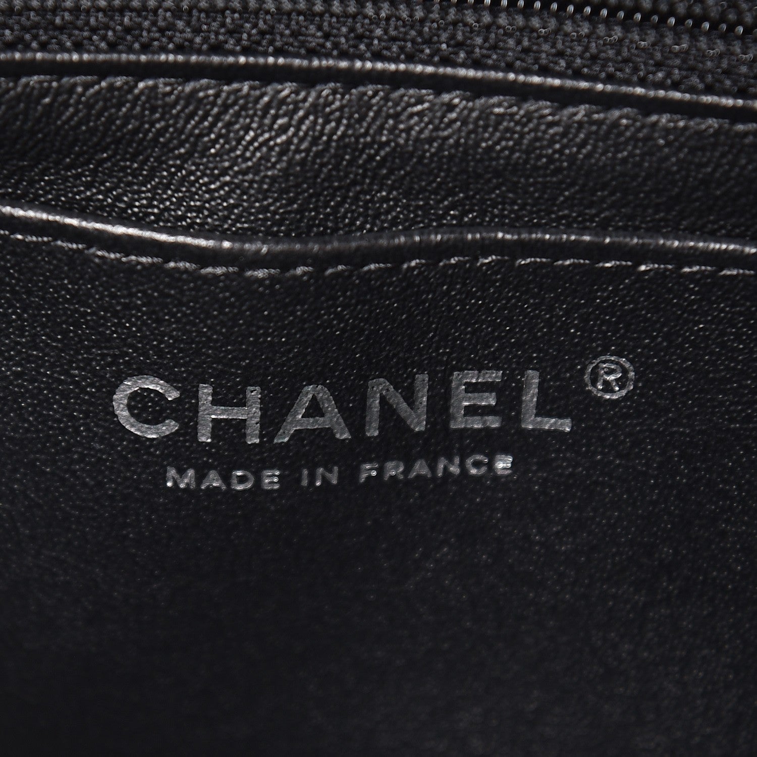 Chanel Lambskin Chevron Quilted Mini Rectangular Flap Black 6 of 8