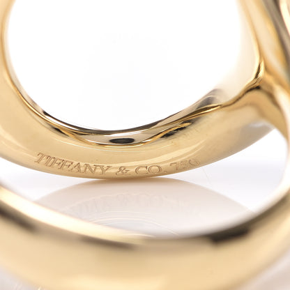 Tiffany 18K Yellow Gold Elsa Peretti Sevillana Ring 5 of 7