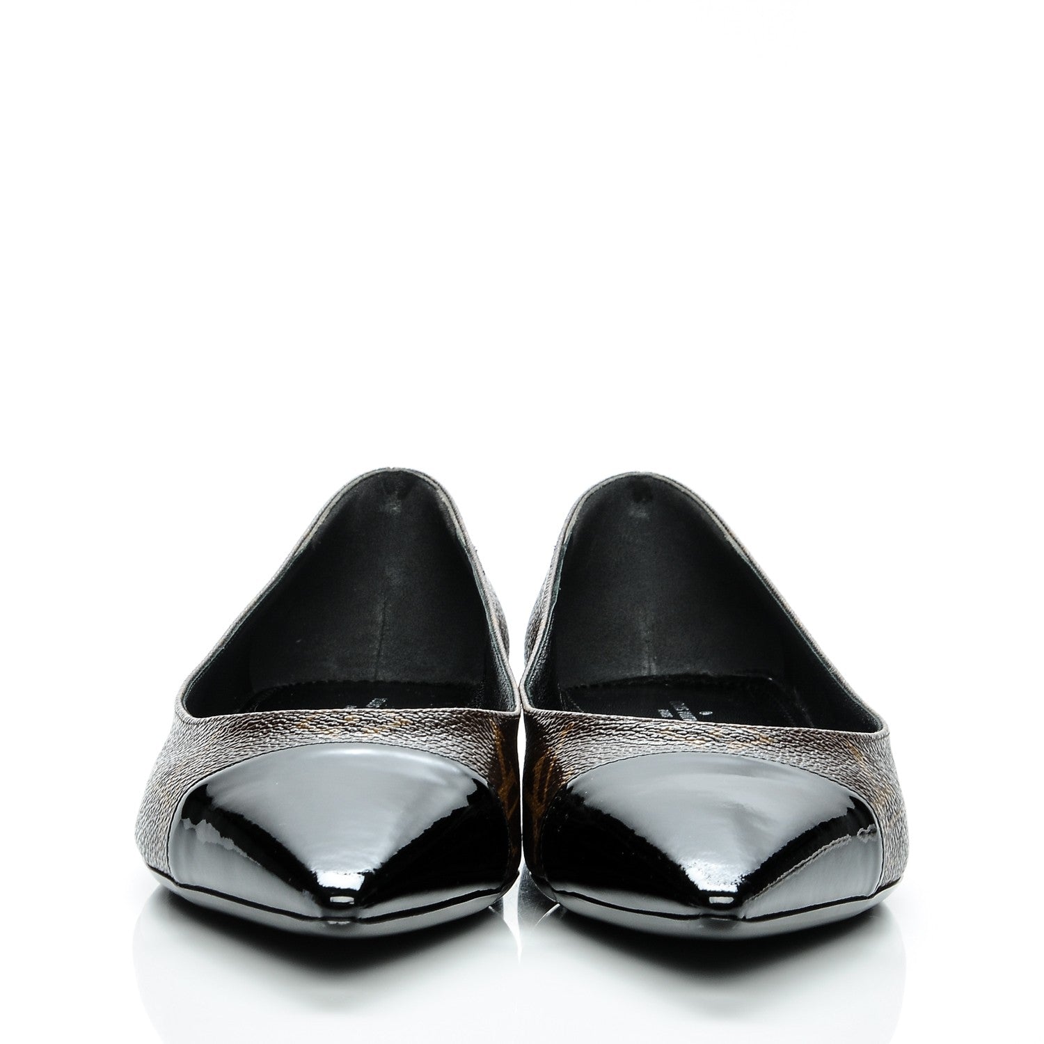 Louis Vuitton Patent Monogram Fetish Ballerina Flats 39.5 2 of 7