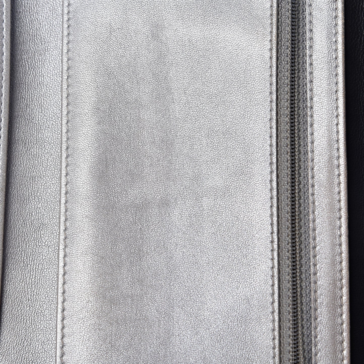 Lambskin Camellia Embossed Large Flap Wallet Black