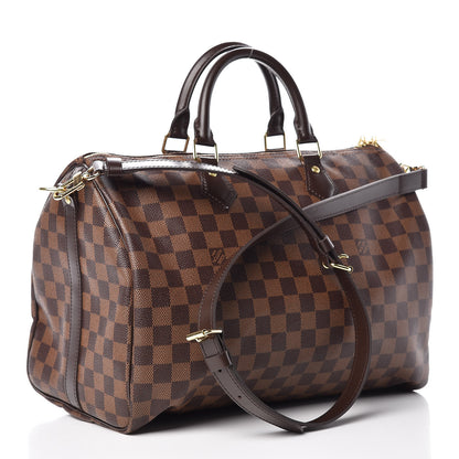 Louis Vuitton Damier Ebene Speedy Bandouliere 35 3 of 9