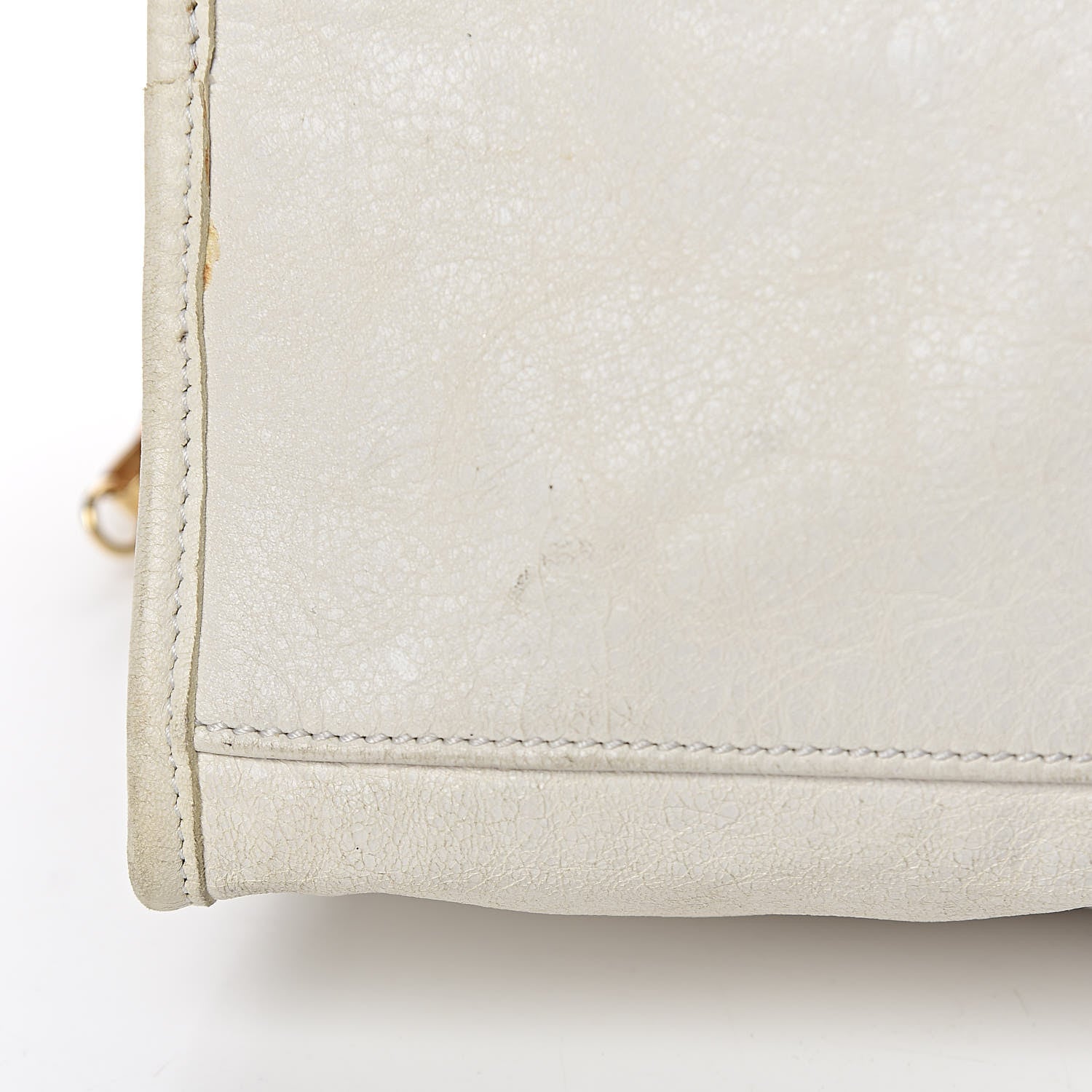 Balenciaga Agneau Giant 21 Gold Hardware Part Time White Light 15 of 23