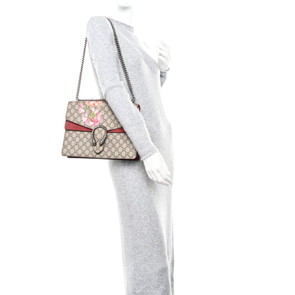 Gucci GG Supreme Monogram Blooms Medium Dionysus Shoulder Bag Beige Multicolor Dry Rose 2 of 10