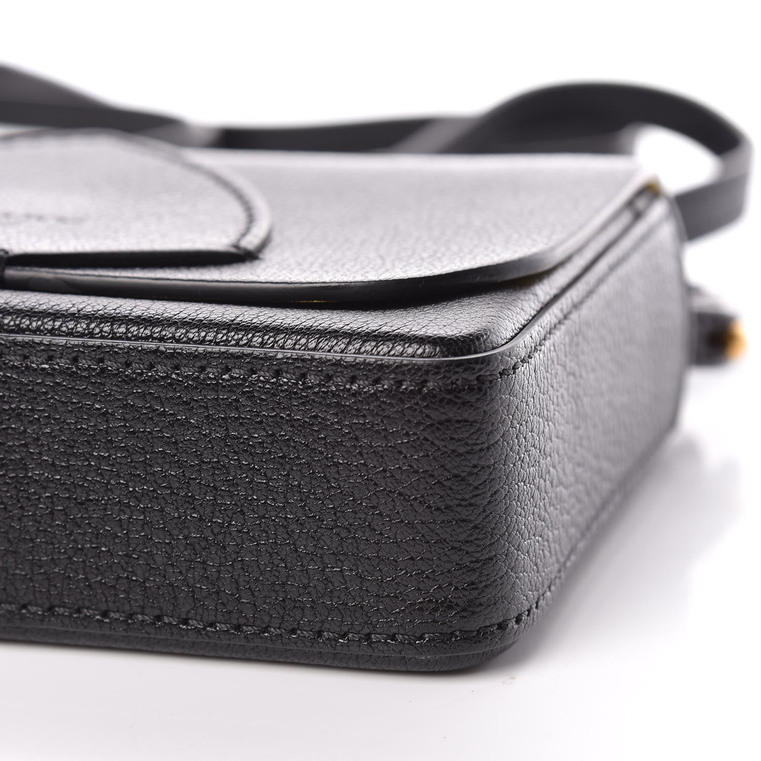 Burberry Goatskin Hampshire Crossbody Black 6 of 10