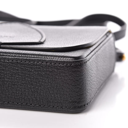Burberry Goatskin Hampshire Crossbody Black 6 of 10