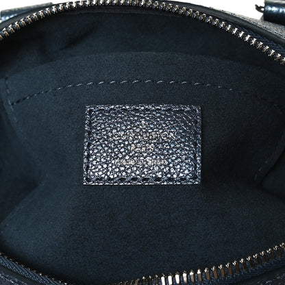 Louis Vuitton Metallic Empreinte Monogram Giant Speedy Bandouliere 20 Navy Nacre 6 of 11