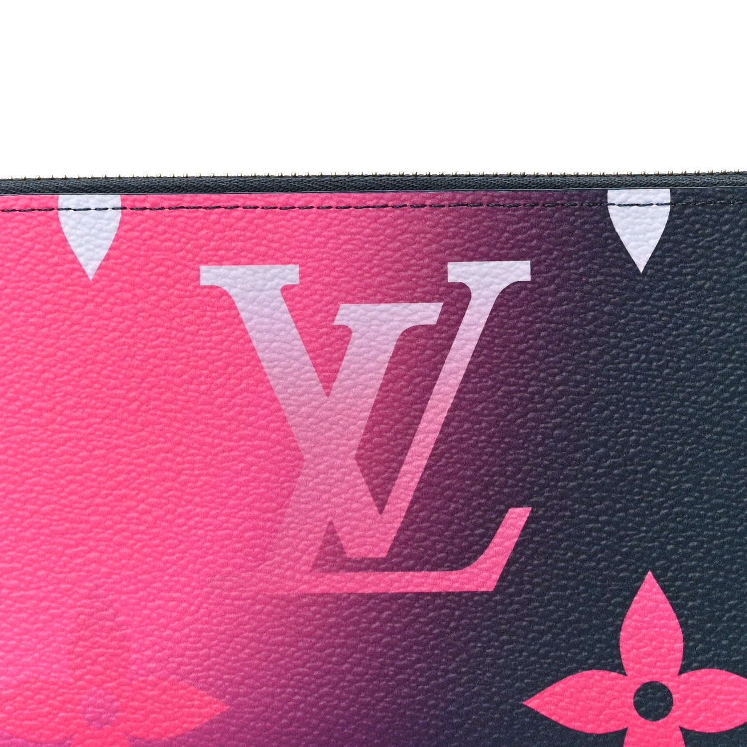 Louis Vuitton Monogram Giant Spring In The City Zippy Wallet Midnight Fuchsia 7 of 10