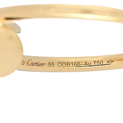 Cartier 18K Yellow Gold Small Juste Un Clou Ring 55 7.25 4 of 4