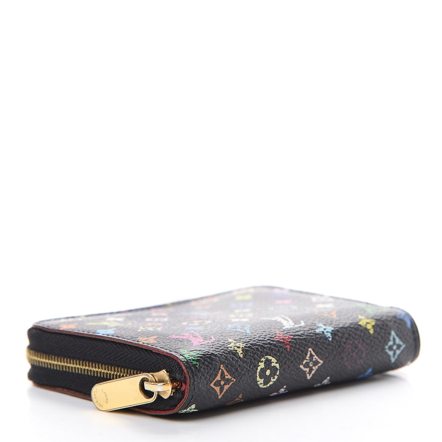 Monogram Multicolor Zippy Coin Purse Black Grenade