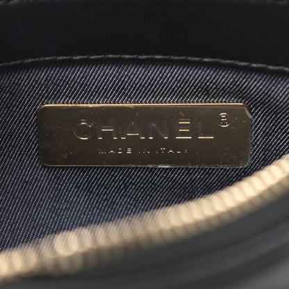 Chanel Lambskin CC Mania Waist Belt Bag Black 7 of 10