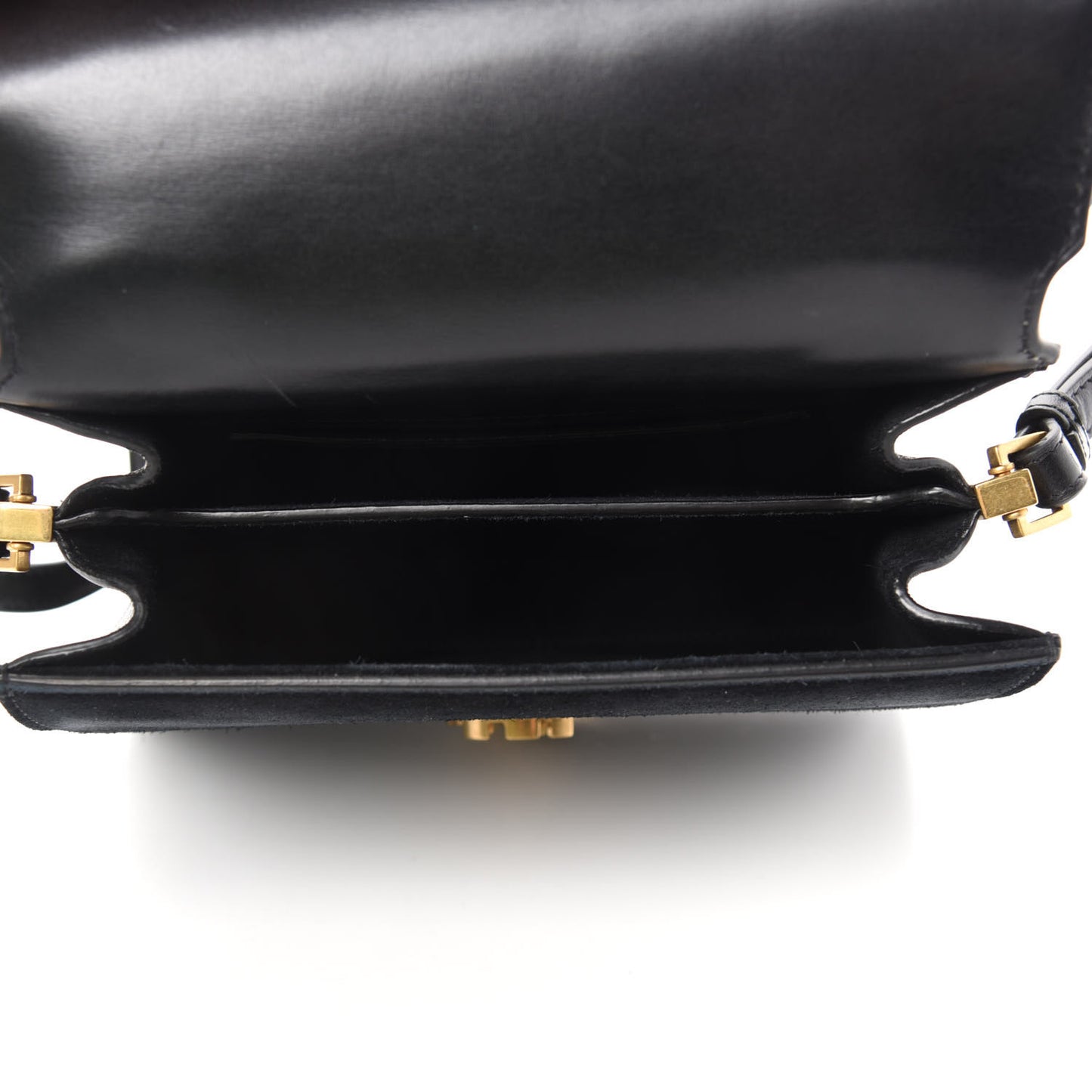 Suede Leopard Print Mini Classic Monogram Cassandra Top Handle Manto Naturale Black