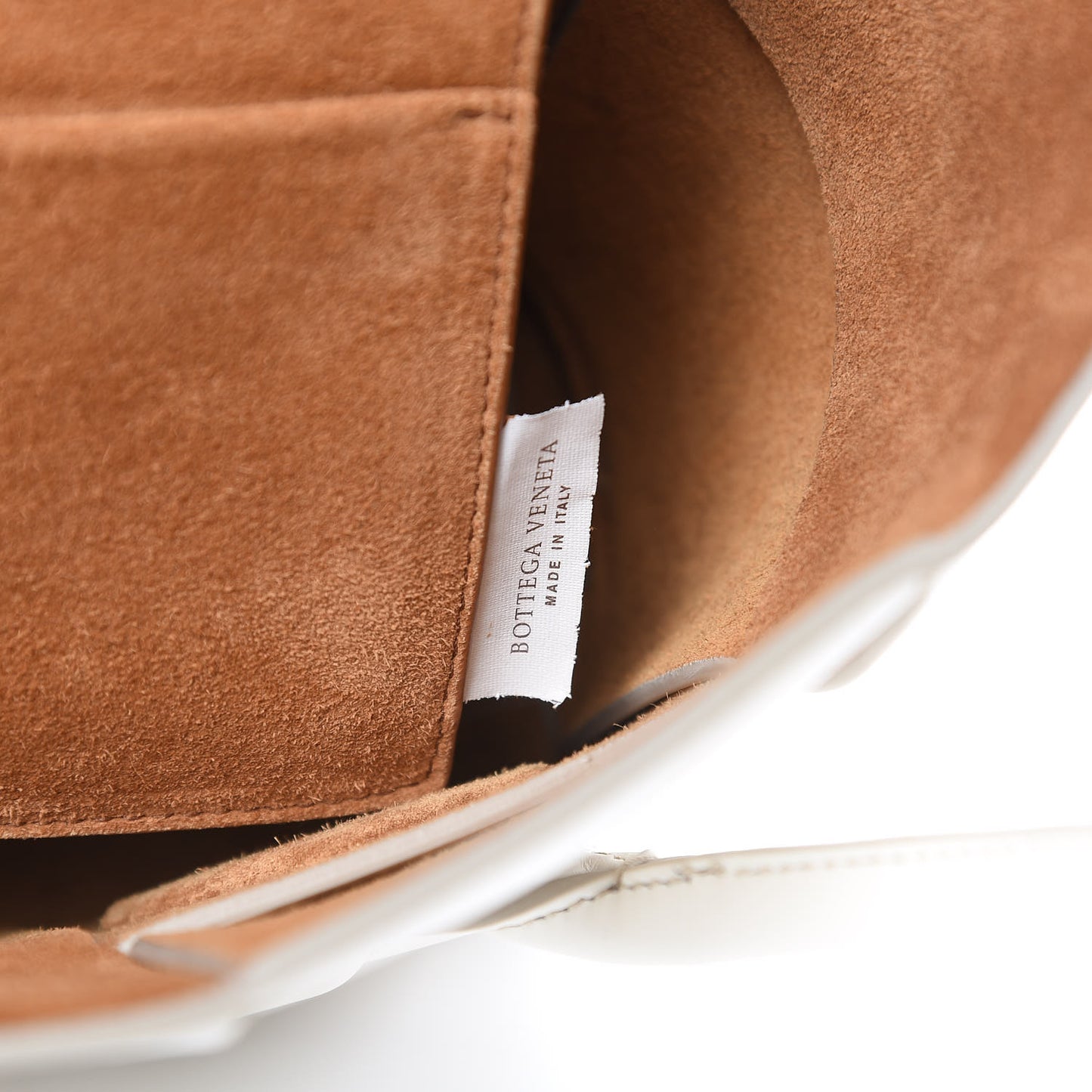 French Calfskin Maxi Intrecciato Arco 33 Bianco
