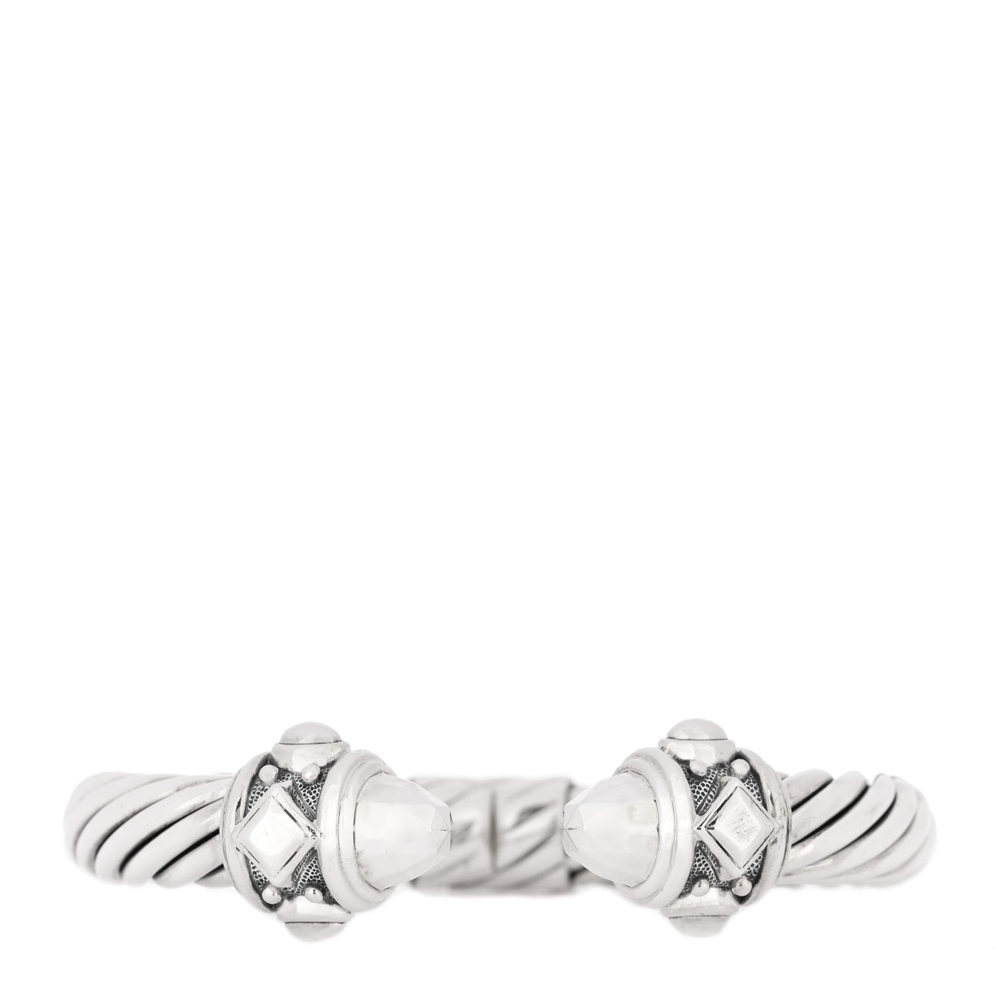 Sterling Silver 10mm Renaissance Cable Bracelet