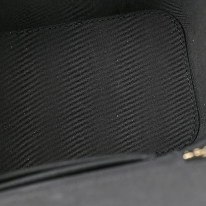 Chanel Lambskin Quilted Small Top Handle Vanity Case With Chain Black 8 of 14