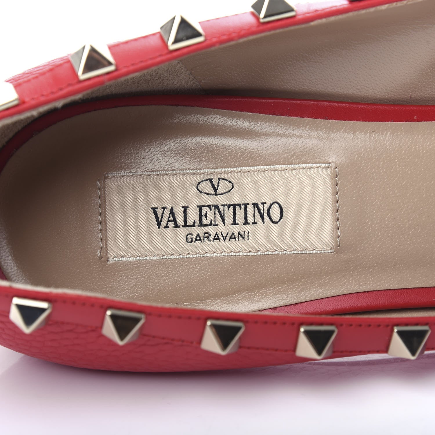 Valentino Garavani Pebbled Calfskin Rockstud 50mm Pumps 39 Rouge Pur 8 of 11