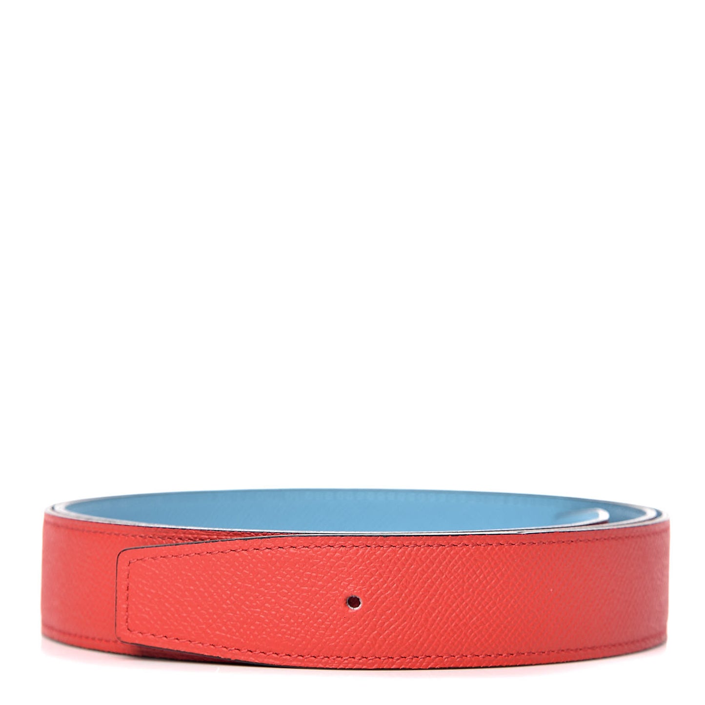 Epsom 32mm Belt Strap 105 Rouge De Coeur Bleu Du Nord