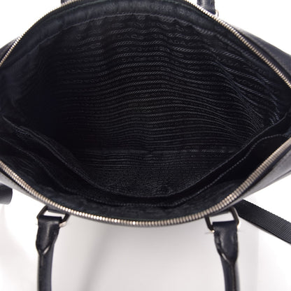Prada Saffiano Travel Briefcase Baltico 6 of 11