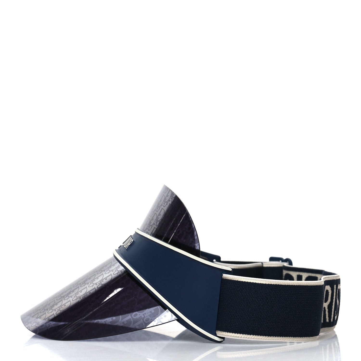 Christian Dior Oblique DiorClub V1U Sun Visor Blue 4 of 8