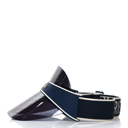 Christian Dior Oblique DiorClub V1U Sun Visor Blue 4 of 8