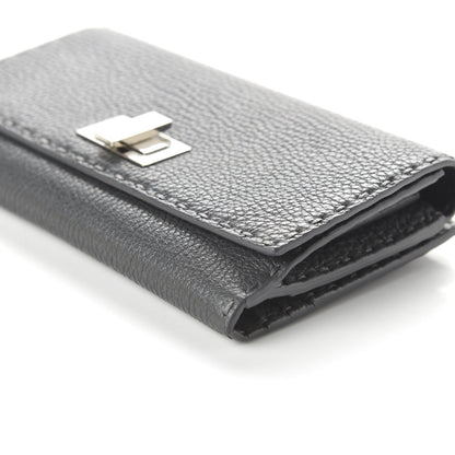 Fendi Cuoio Romano Selleria Peekaboo Continental Wallet Asfalto 15 of 22